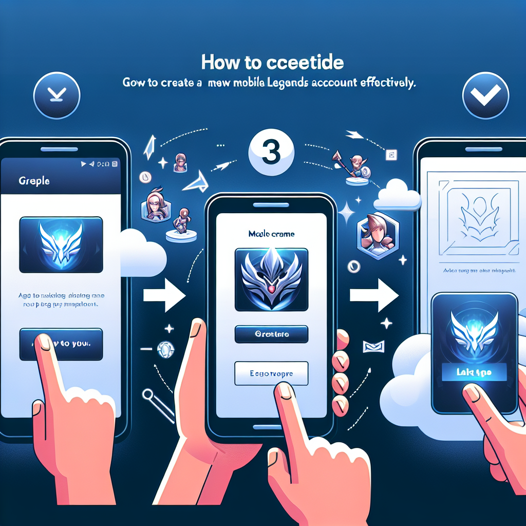 Cara Mudah Membuat Akun Baru Mobile Legends yang Efektif
